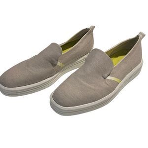 Franco Sarto Maldives Putty Fabric Slip On Sporty Sneaker Size 9.5